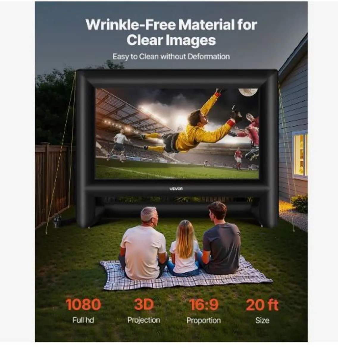 20 ft Inflatable Movie Screen - Image 2