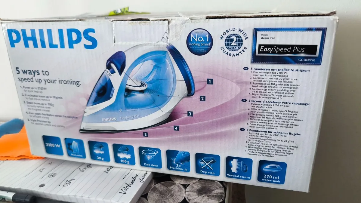 Philips EasySpeed Plus Steam Iron (2100W) – Excell - Image 1