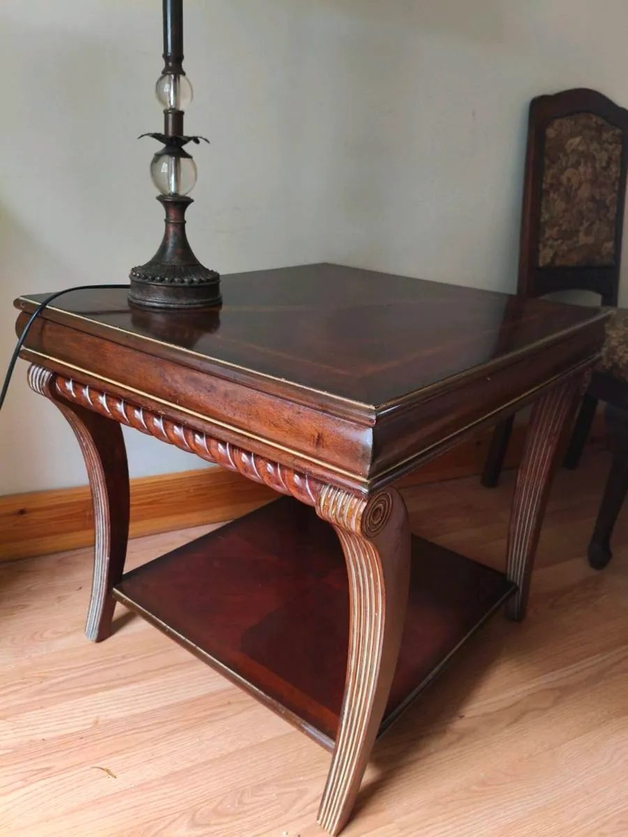 Beautiful solid tables 110 for both bargain - Image 1
