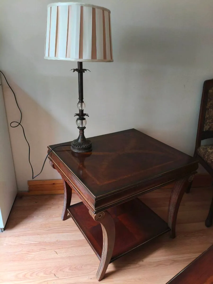 Beautiful solid tables 110 for both bargain - Image 2
