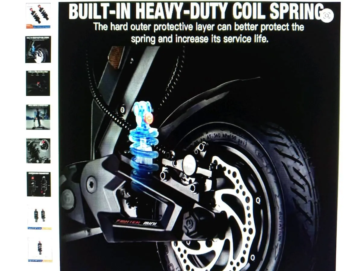 Scooter Springs/Shocks-Sports-KKE 13MM X 2 - Image 3