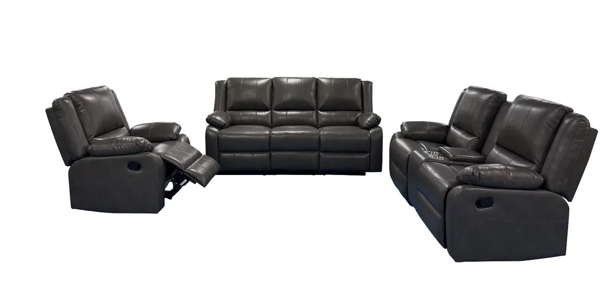 New Leather Larson Sofa Sets Free Delivery - Image 3
