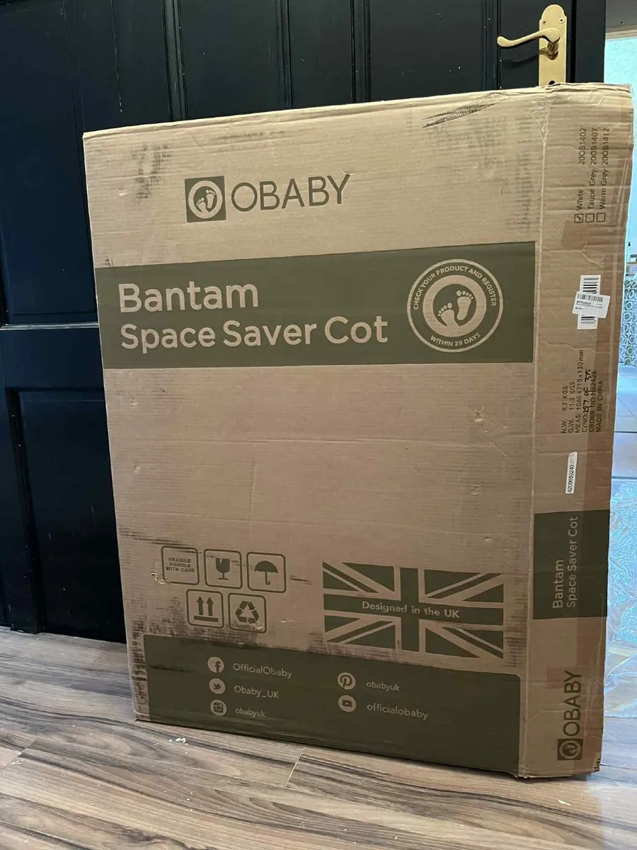 NEW BABY COT STILL IN BOX - Image 2