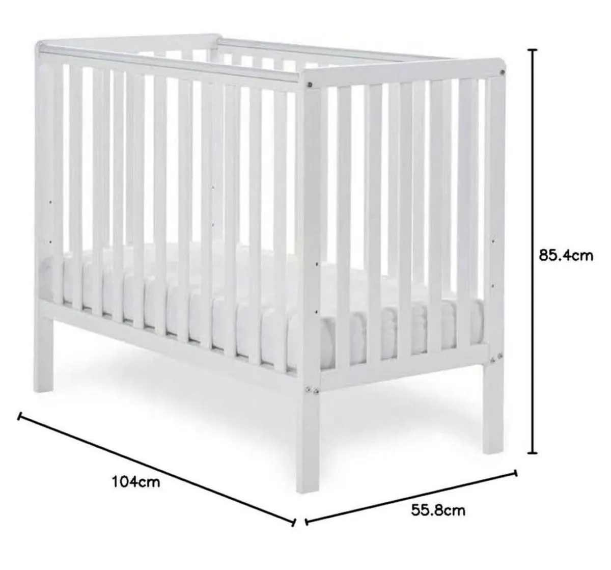 NEW BABY COT STILL IN BOX - Image 3