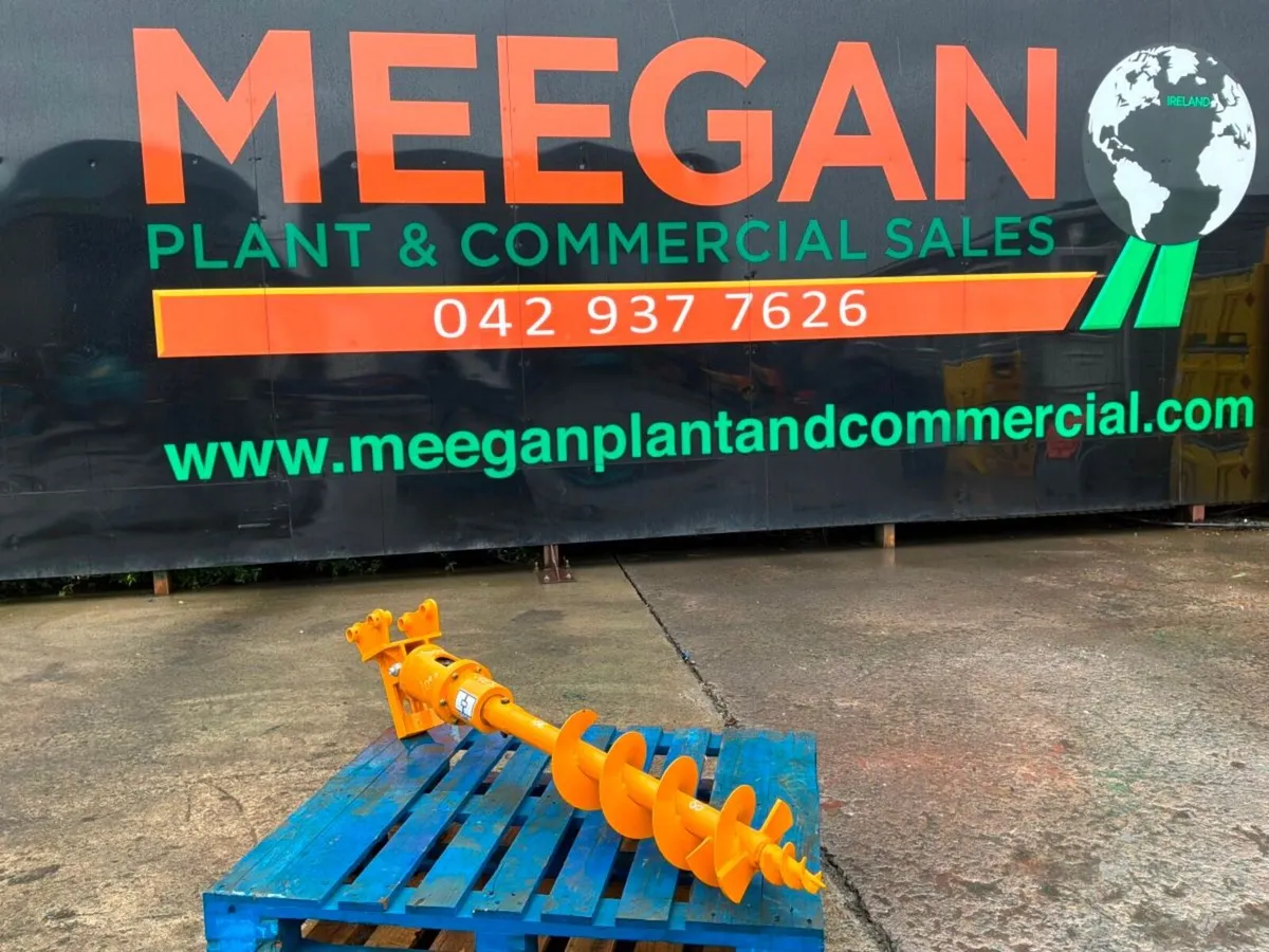 UNUSED MINI DIGGER AUGER.1.5 TONNE.......1099. - Image 1