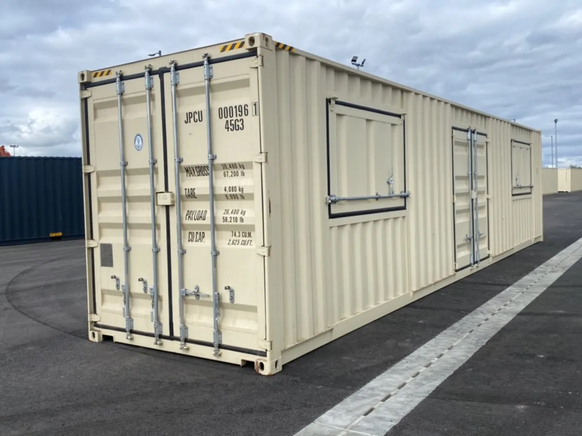 40ft HC Containers with Side Openings - Image 2
