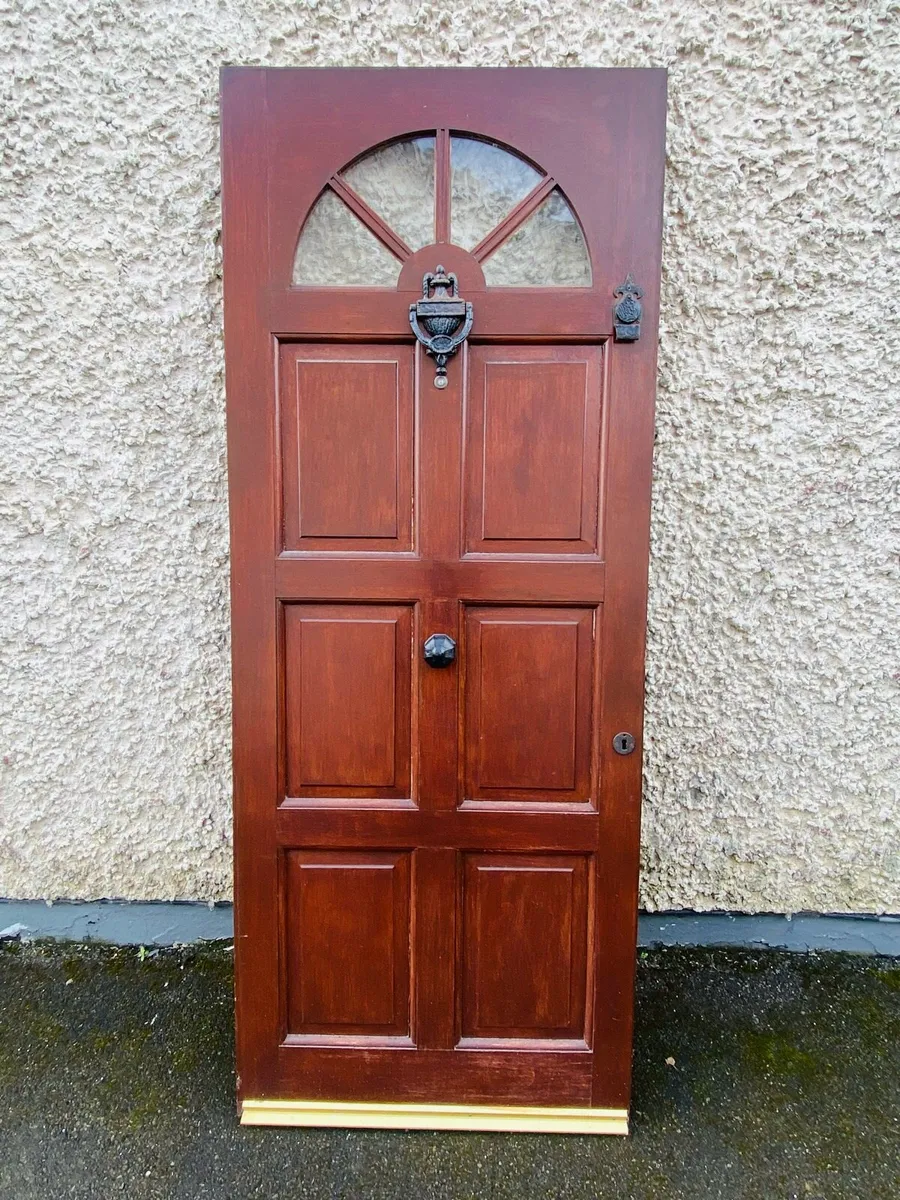 Teak front door - Image 1