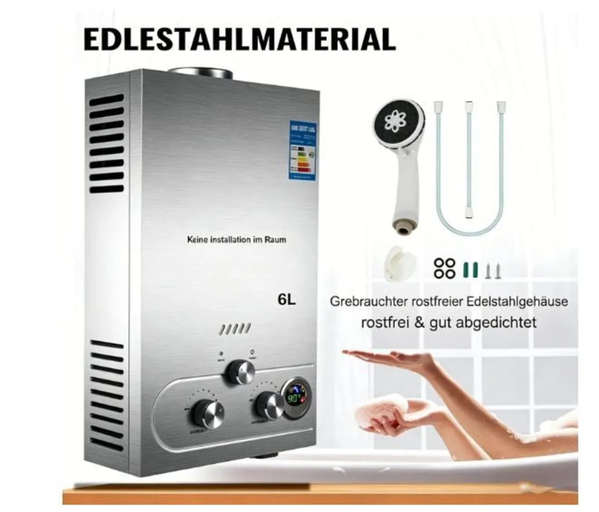 Propane Gas Instantaneous Water Heater - Image 2