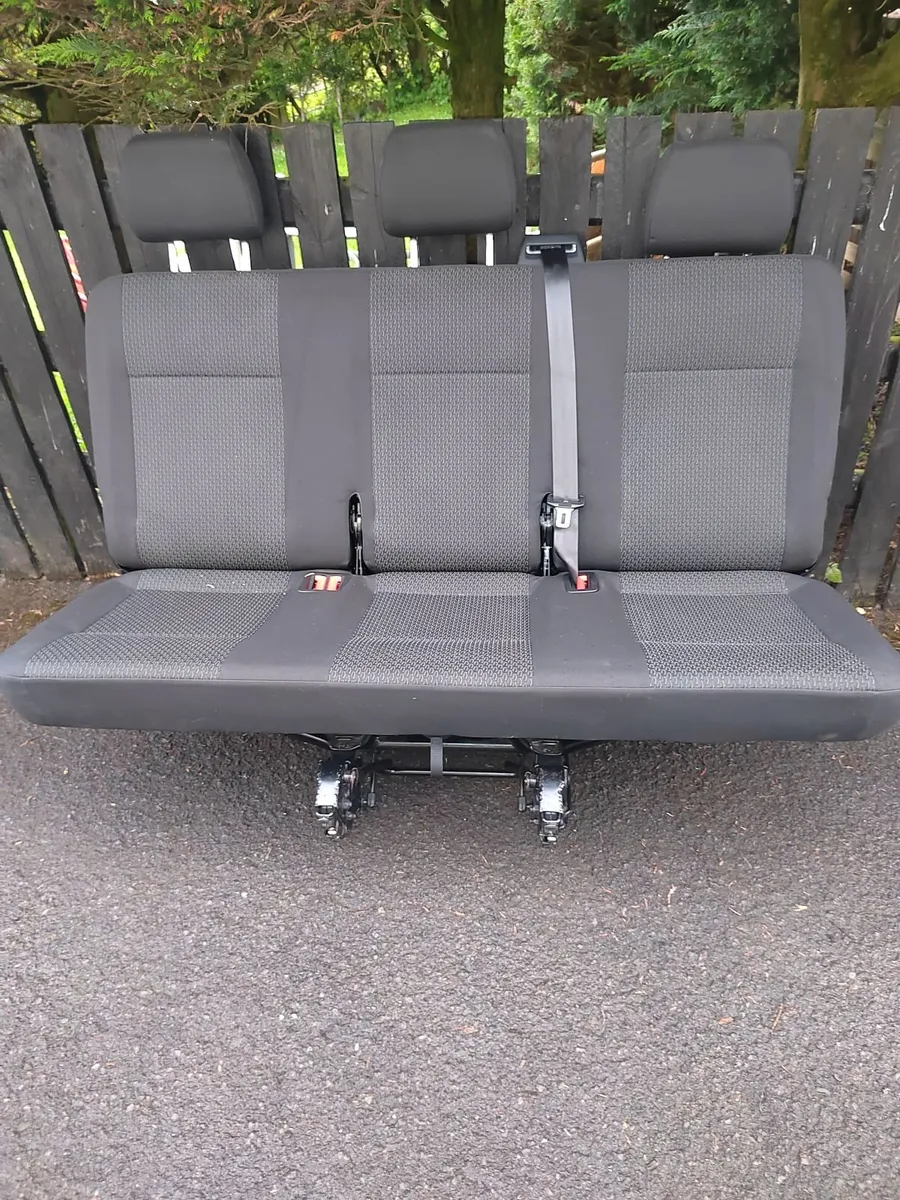 rear triple seat VW T6.1 T6 Transporter - Image 2