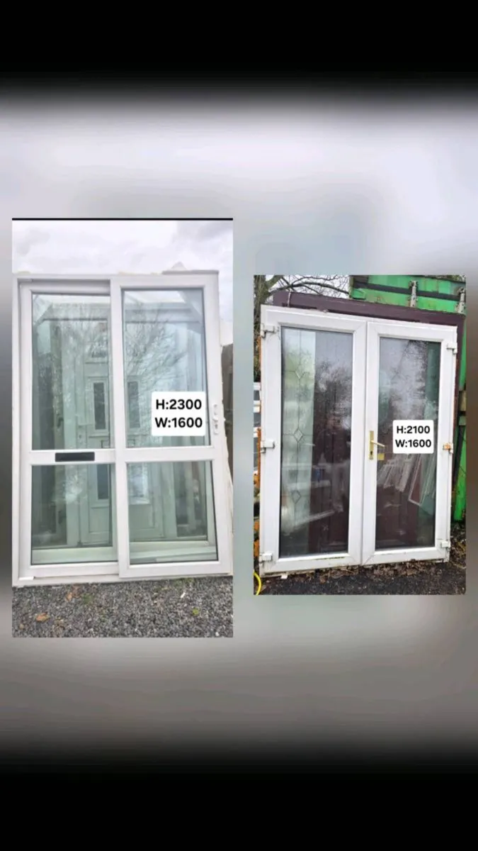 PVC FRENCH DOORS