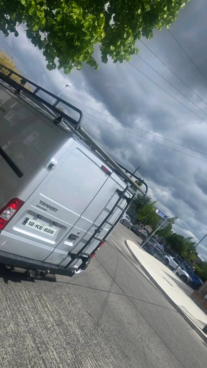 Mk7 transit rhino roof rack and ladder - Image 1