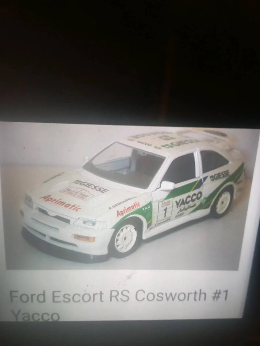 FORD ESCORT RS COSWORTH RALLY CAR 1-43 SCALE - Image 3