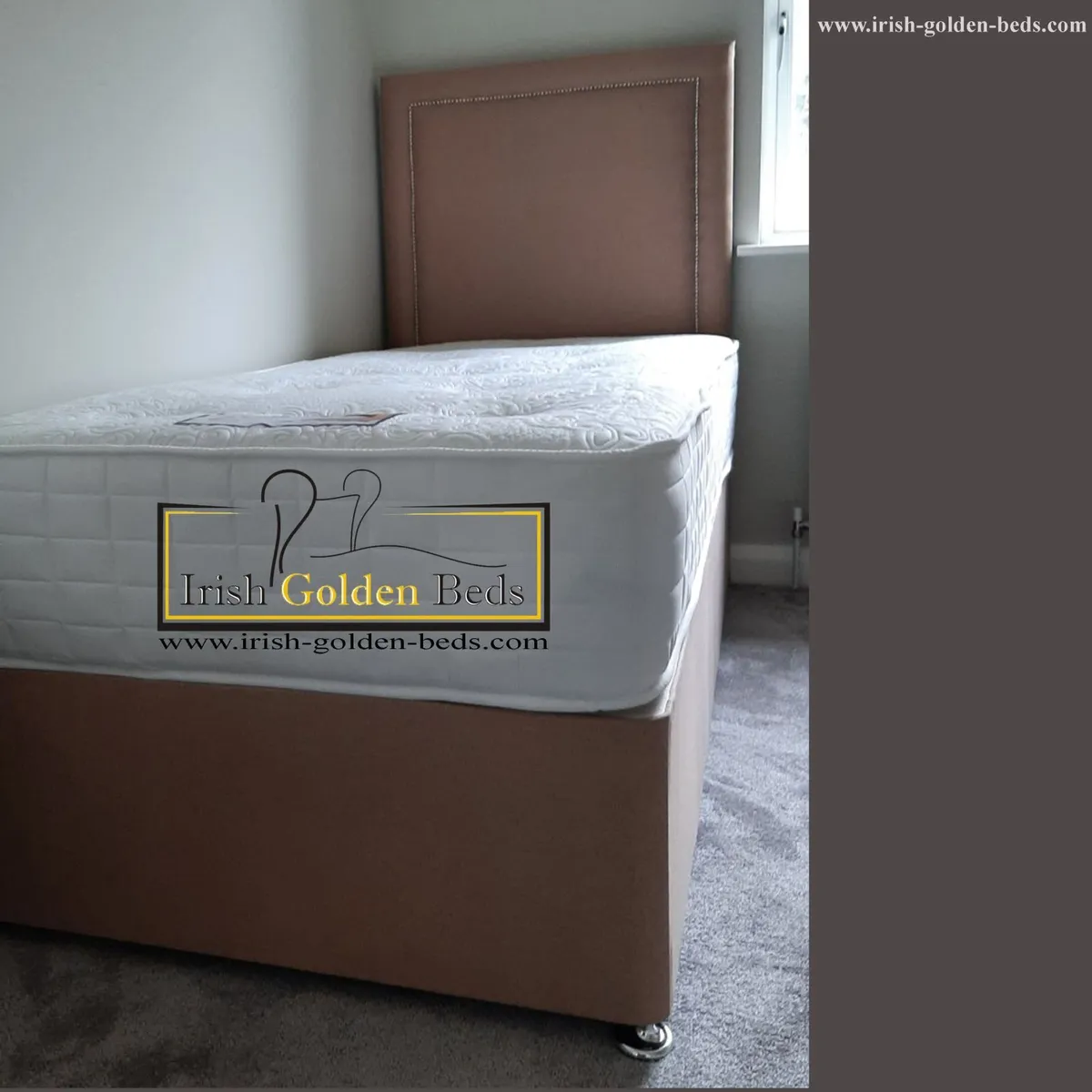 ANY HEADBOARD HEIGHT  Ottoman Storage Bed Gas Lift - Image 4