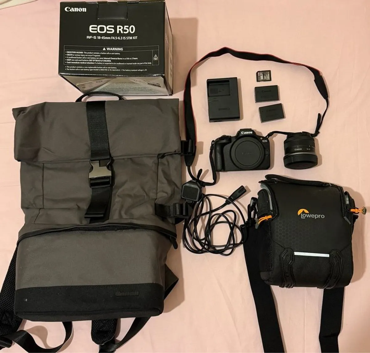 Canon Eos R50 Rf-s 18-45mm F4.5-6.3 Is Stm Kit - Image 2