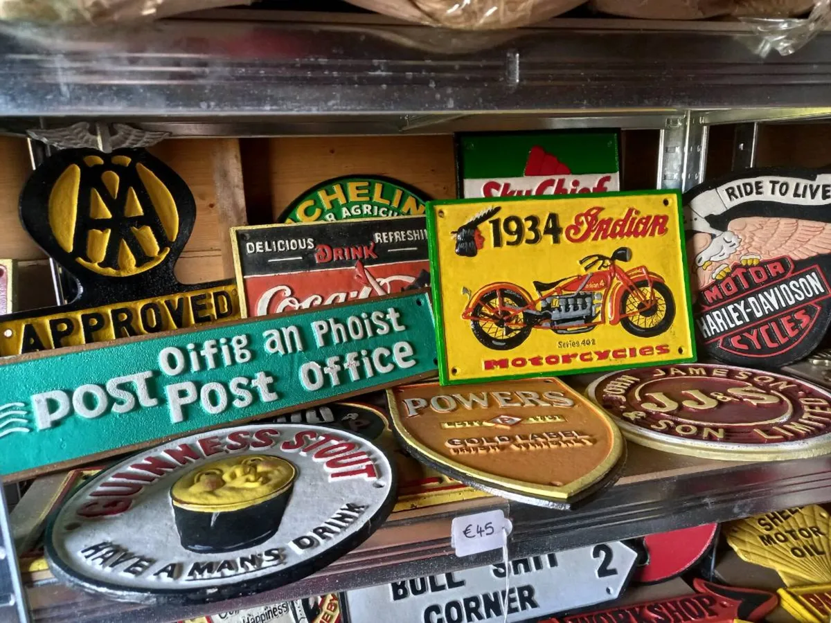 Cast Iron Signs - Image 1