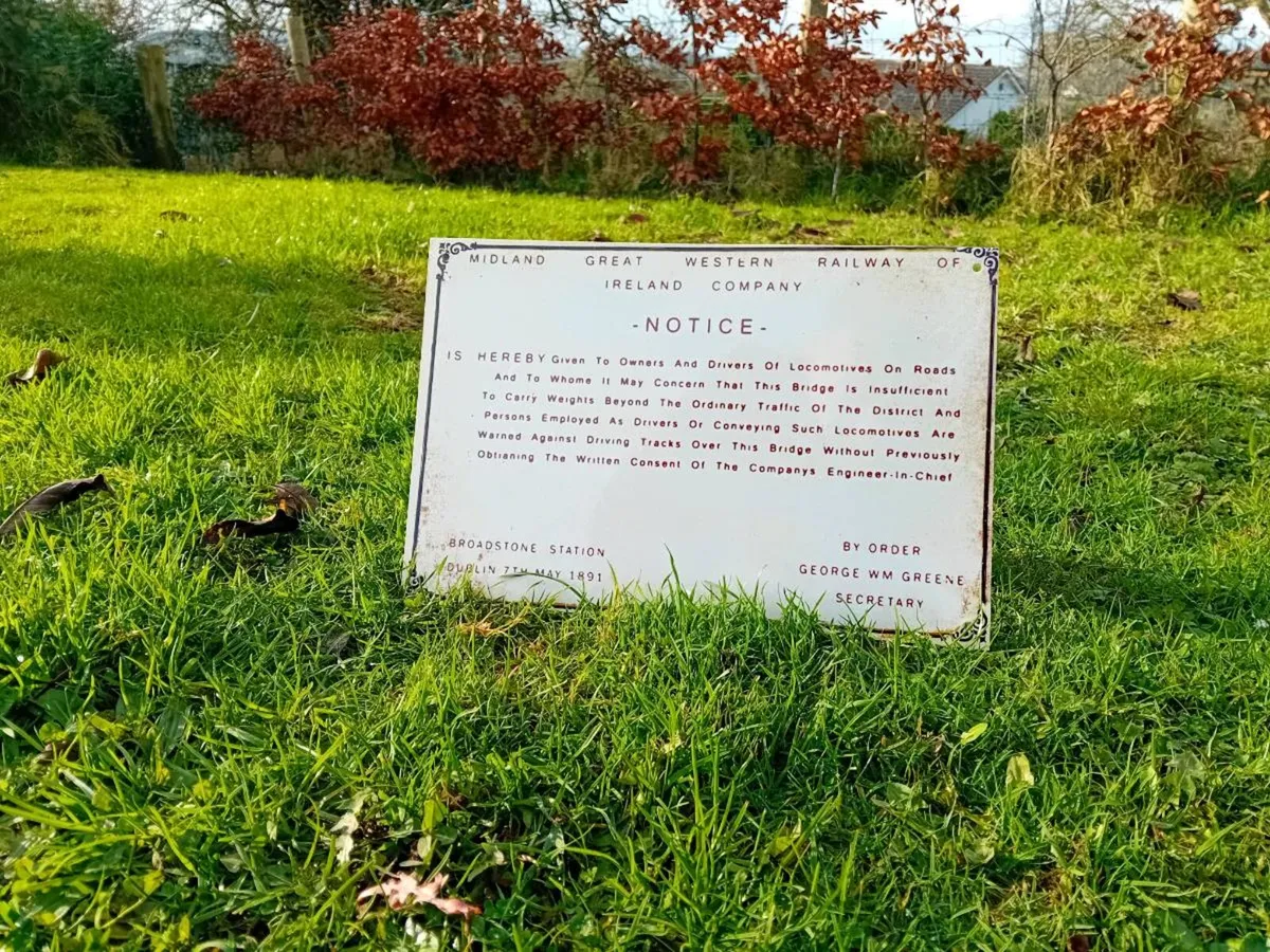 Railway Warning Notice Sign - Image 2