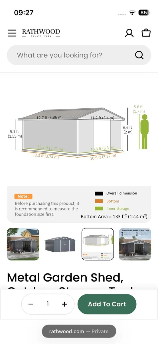 Garden shed - Image 1