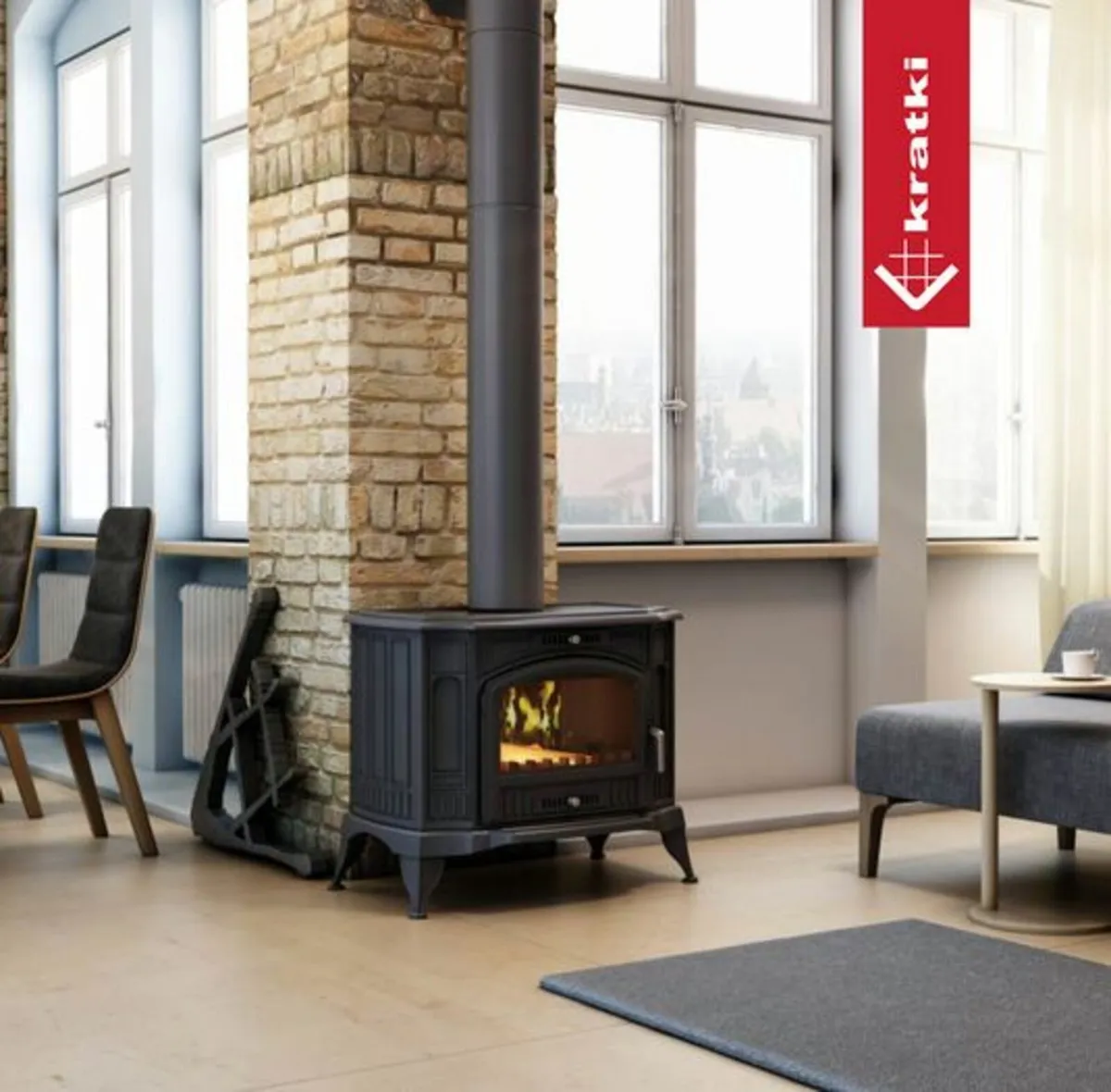 Boiler Stove K9 10 kW New - Image 4