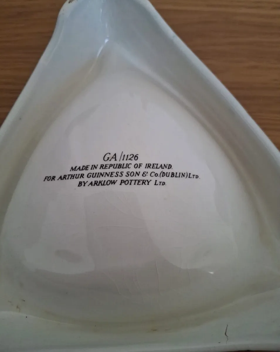 Guinness Ashtray by Arklow Pottery - Image 2