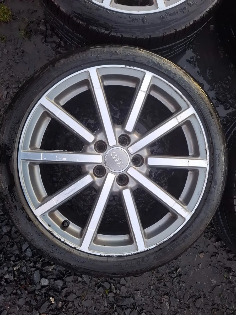 18" Audi, Vw,  Seat,  Skoda Alloys with tyres - Image 3