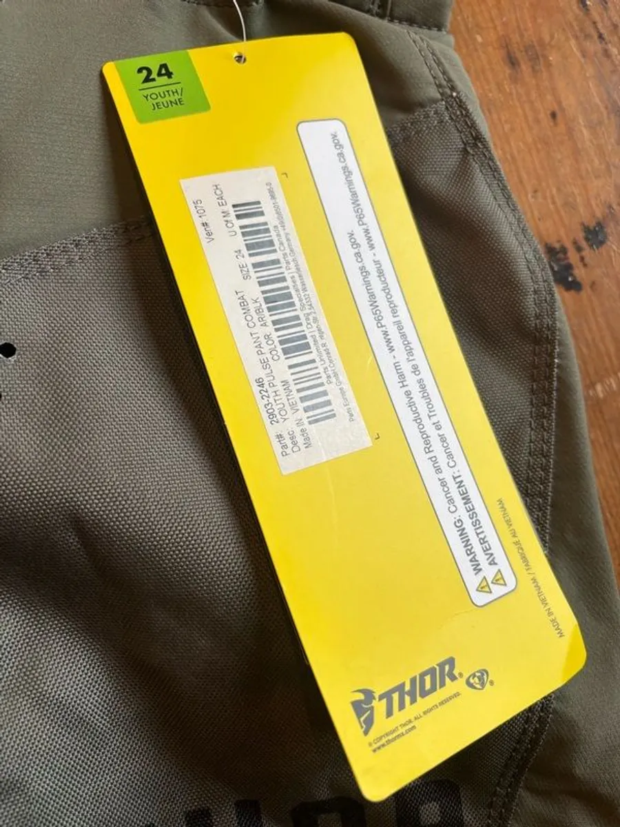 Brand new MTB/Motocross Youth Pants - Image 4