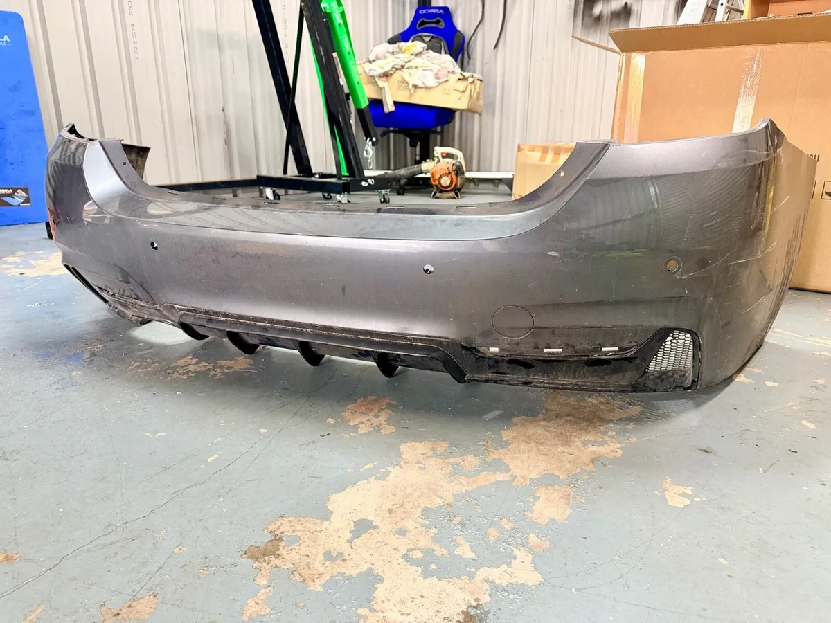 2017 bmw 420d m sport rear bumper - Image 1