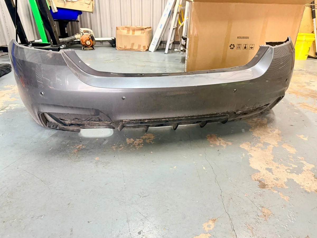 2017 bmw 420d m sport rear bumper - Image 2