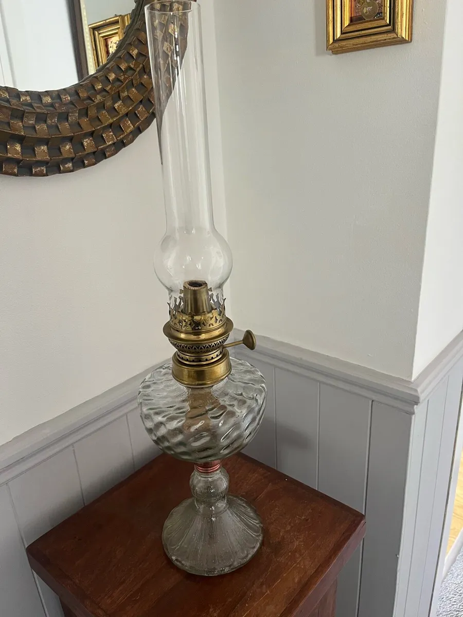 Vintage Oil Lamp - Image 1