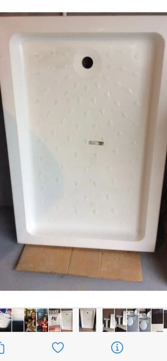 Bathroom shower tray & shower tray - Image 2