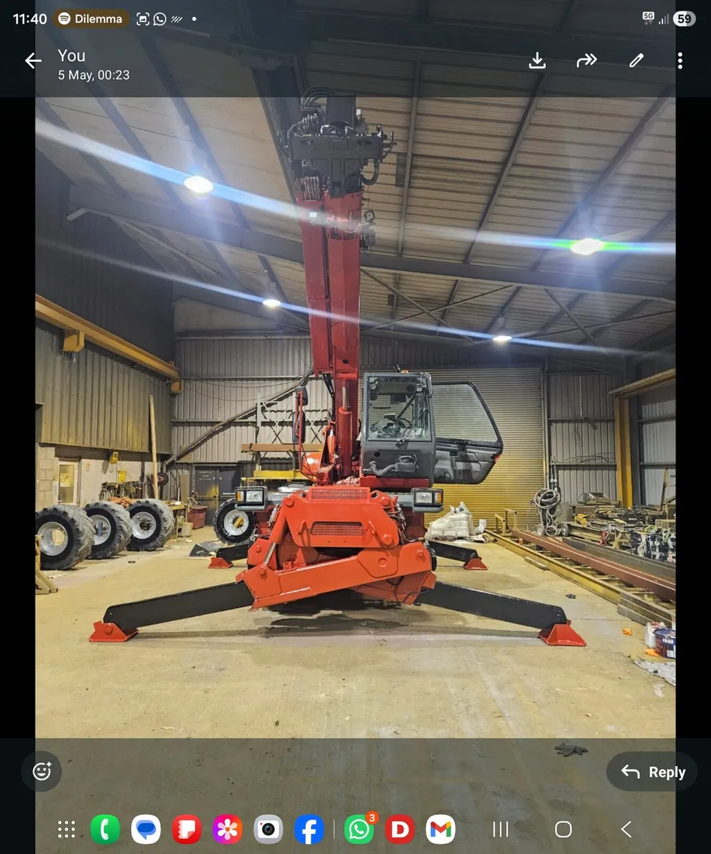 Manitou rotate 360 Respray and Prep On-Site - Image 1