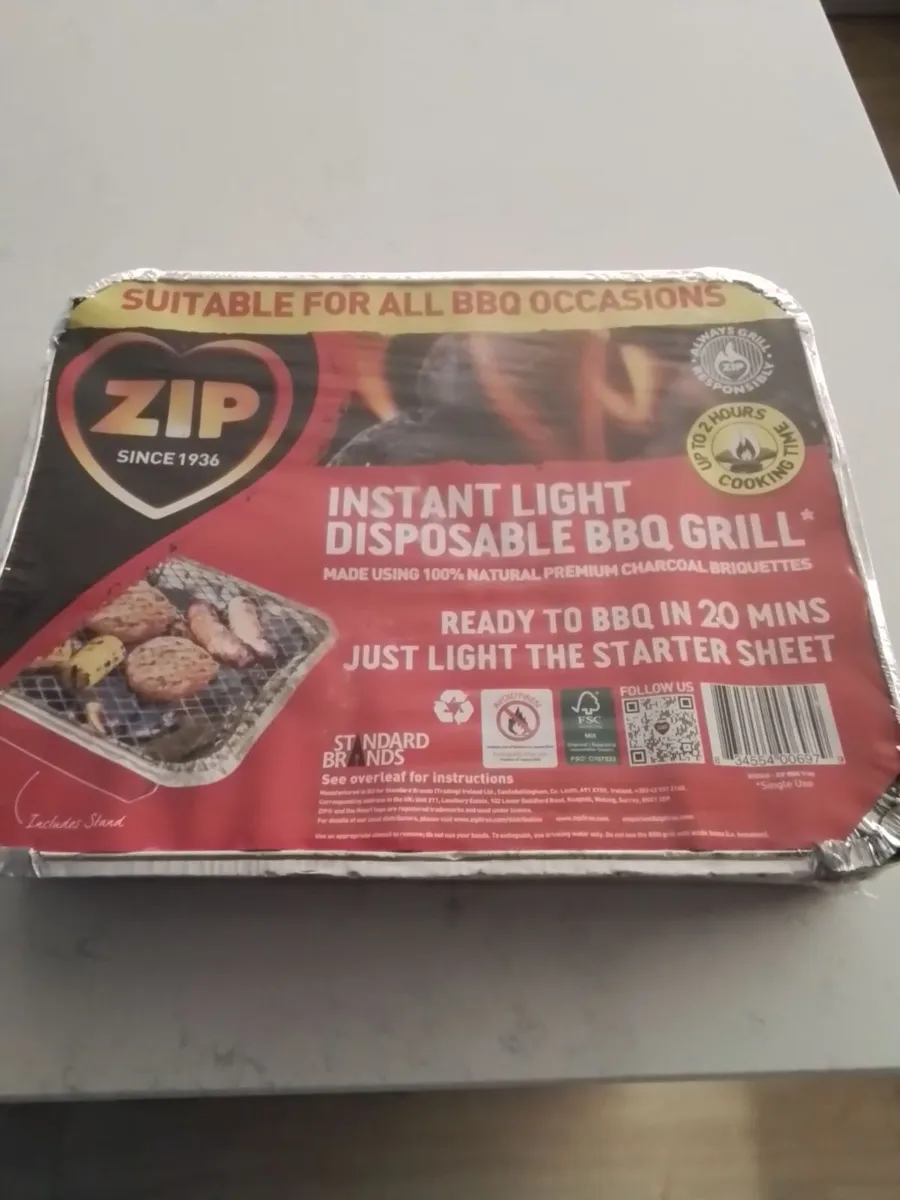 8 disposable bbq kits