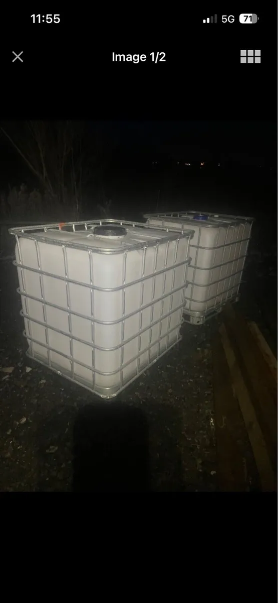 200L blue barrel’s and IBC tanks - Image 2