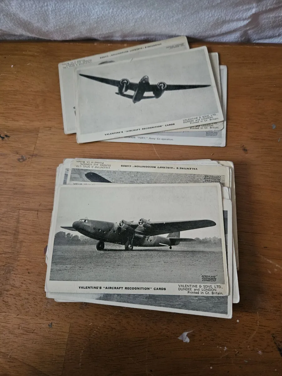 Vintage Aeroplane Postcards 37 - Image 4