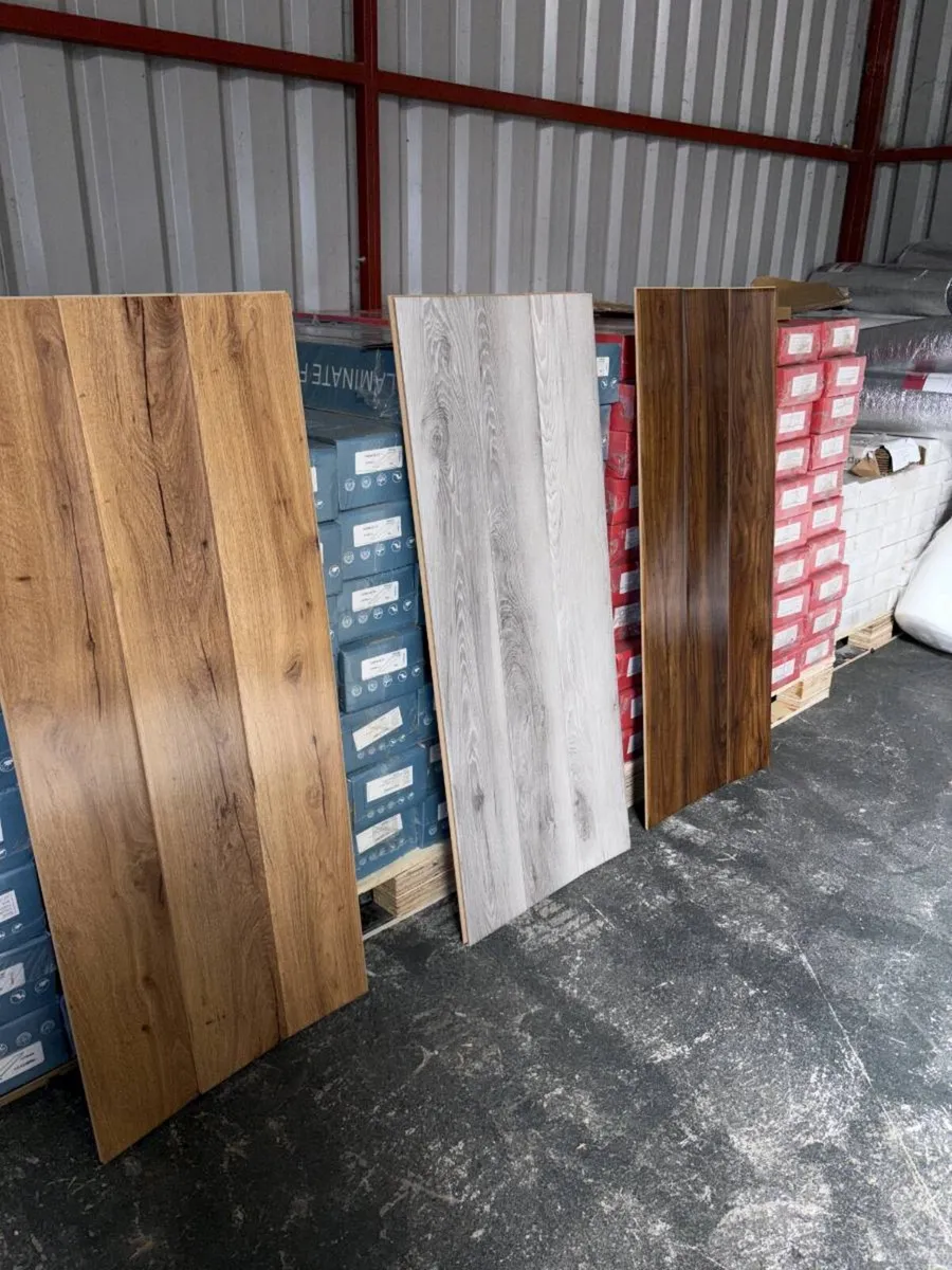 Brand new laminate flooring