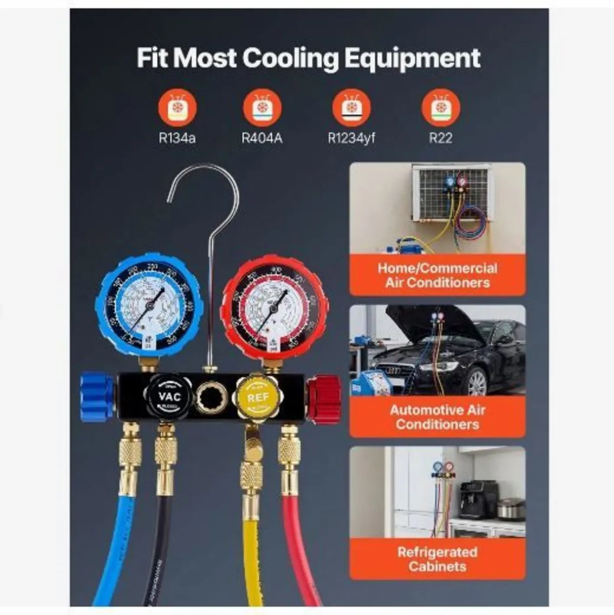 AC Manifold Gauge Set - Image 4