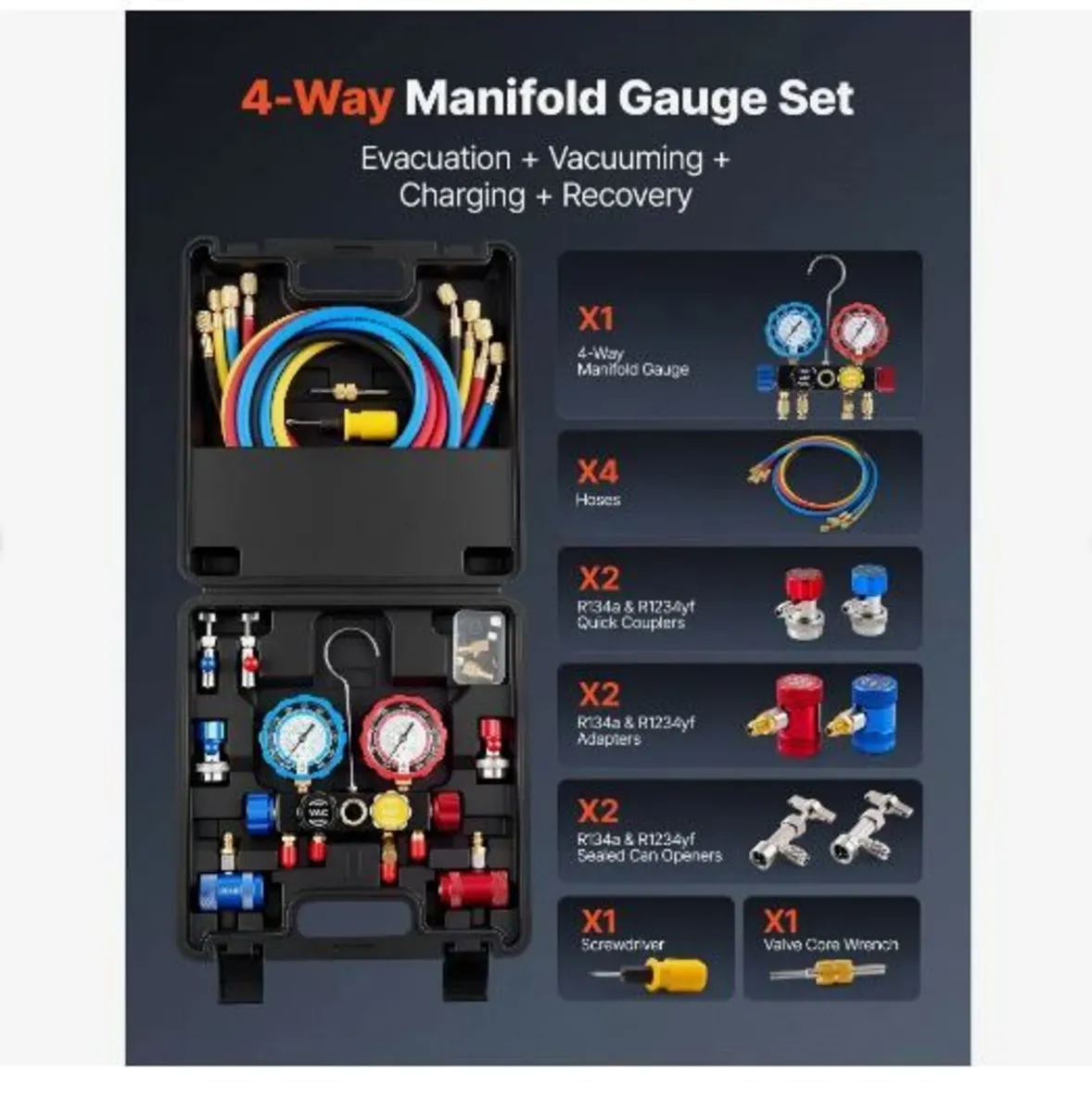 AC Manifold Gauge Set - Image 2