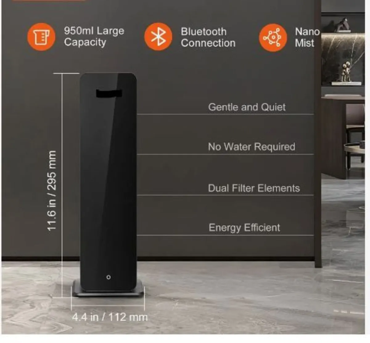 Scent Air Machine for Home, 950ml Bluetooth - Image 2