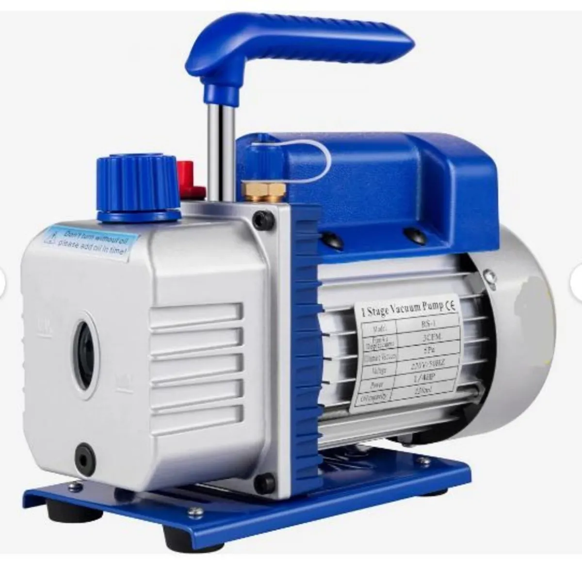 183 L/min(3CFM) 246W(1/3HP) Vacuum Pump - Image 4