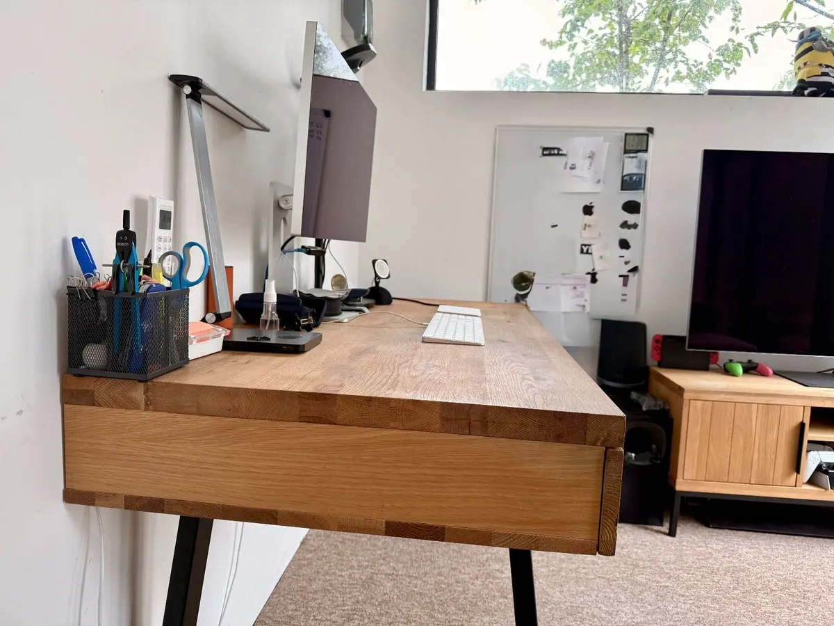 EZ Living Solid Oak Desk - Image 3