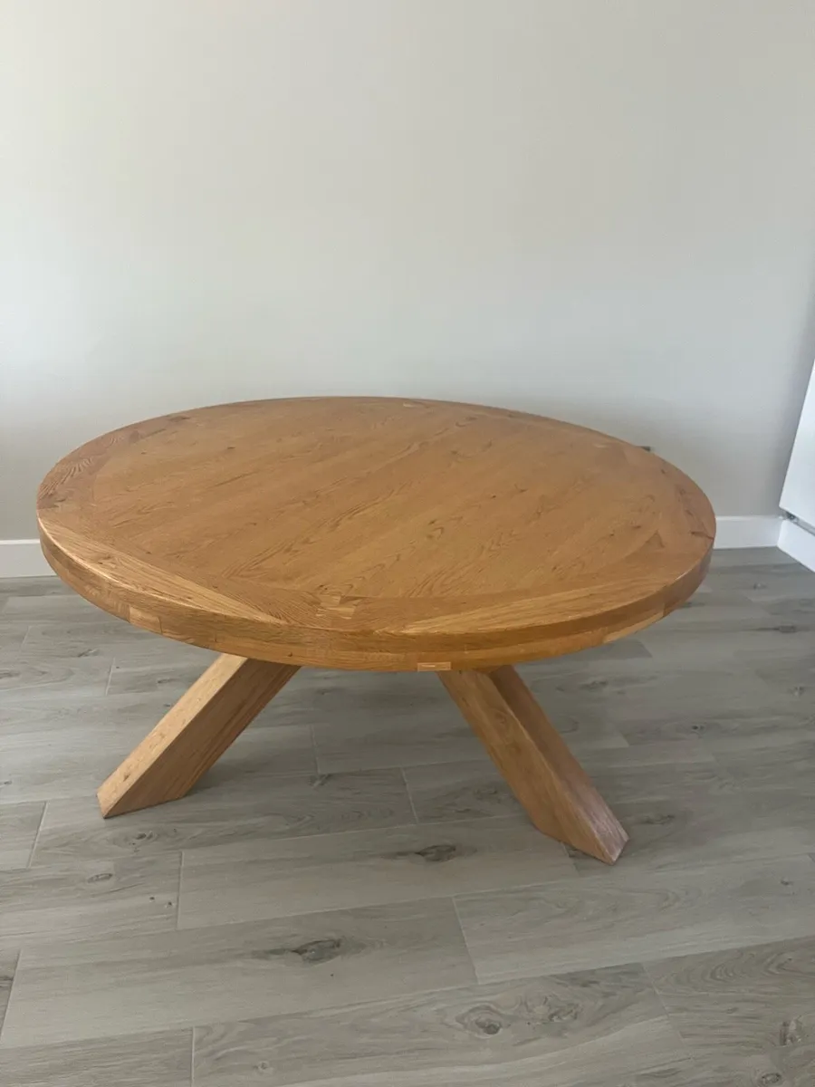 Oak Table and Chairs - Image 4