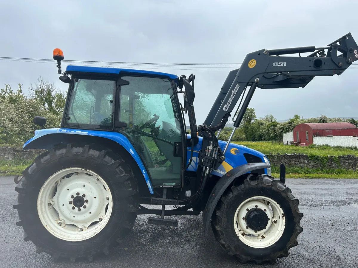 2008 New Holland TL90A with Quicke Loader - Image 4