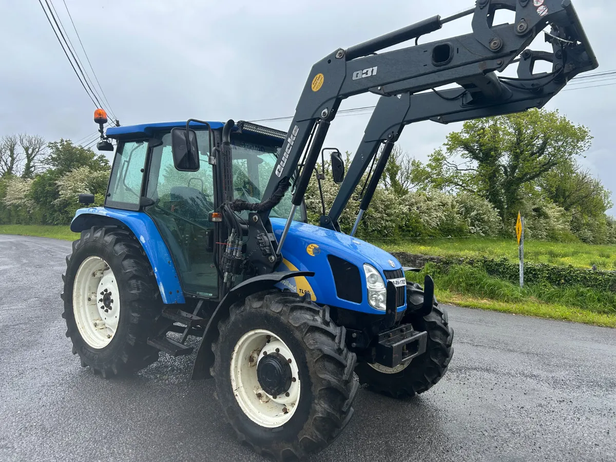 2008 New Holland TL90A with Quicke Loader - Image 3