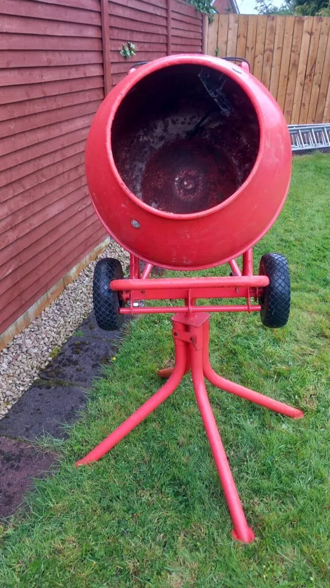Electric cement mixer - Image 2