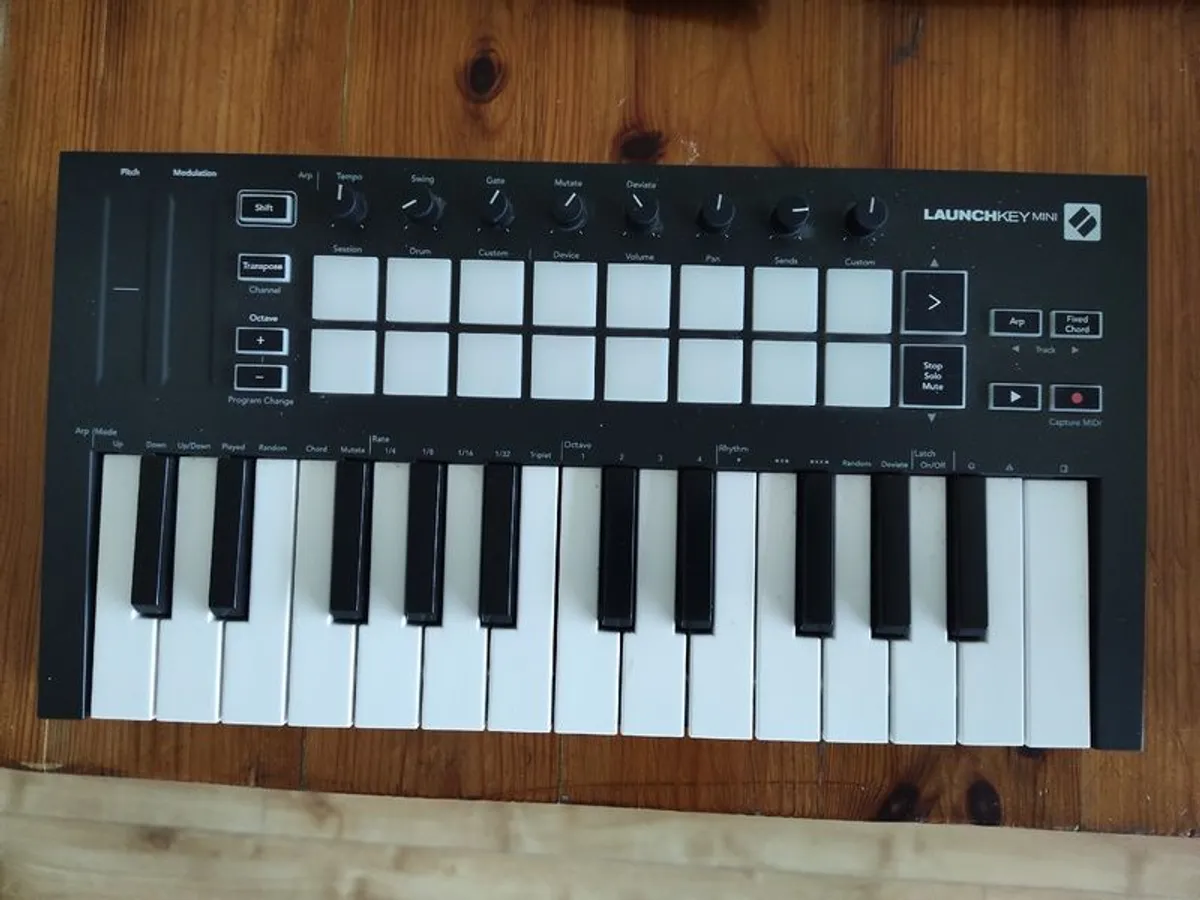 Novation Launchkey Mini MK3 MIDI Keyboard Controller - Image 1