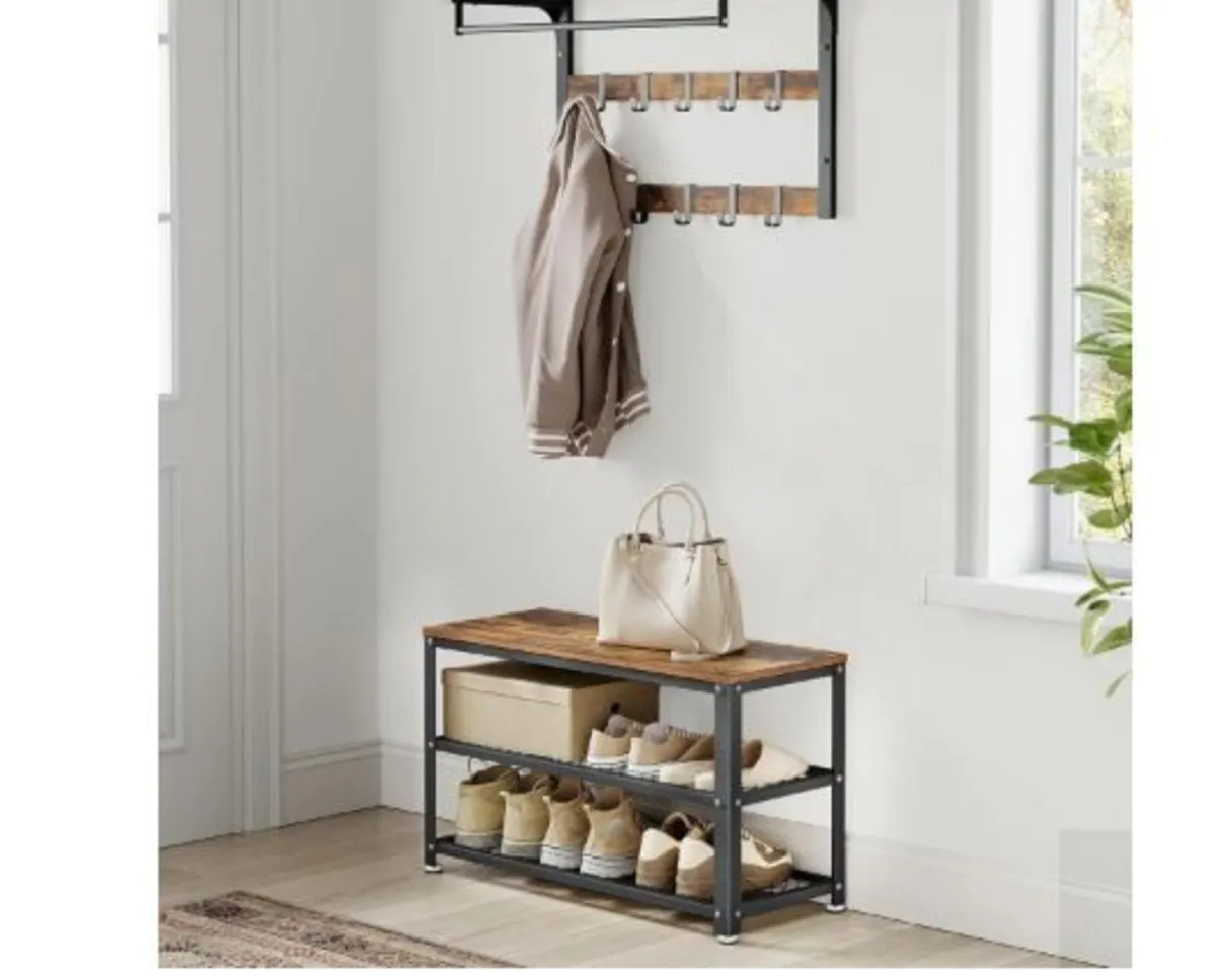 Shoe Bench Shoe Cabinet - Image 2