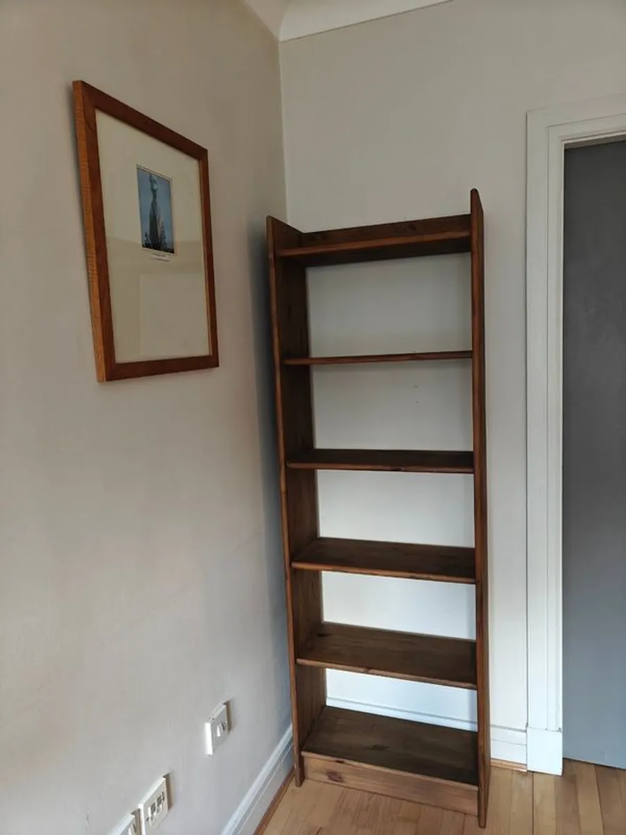 Solid wood book shelves - Image 1