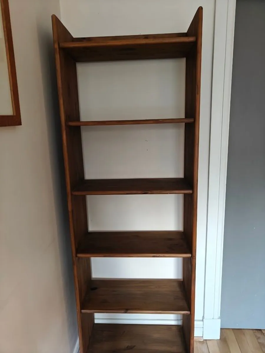 Solid wood book shelves - Image 2