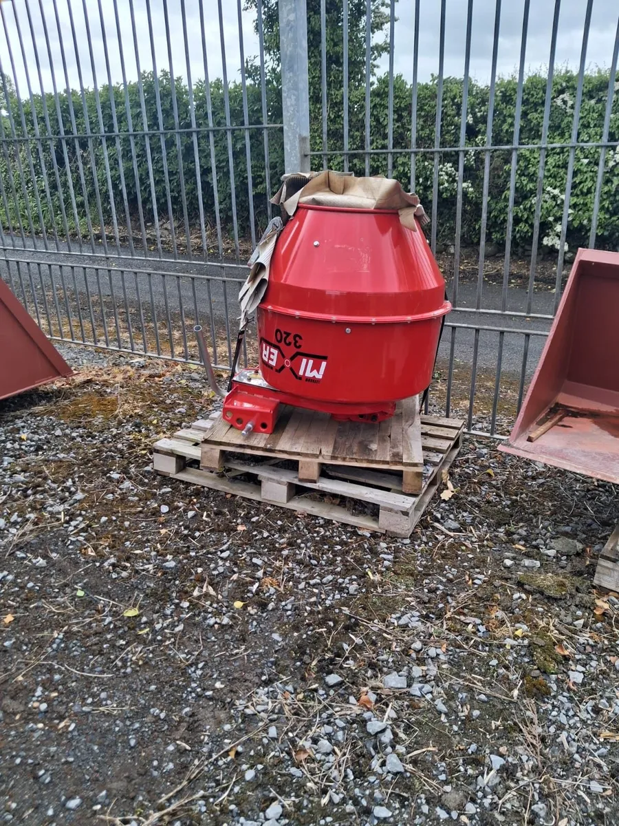 New PTO cement mixer in stock