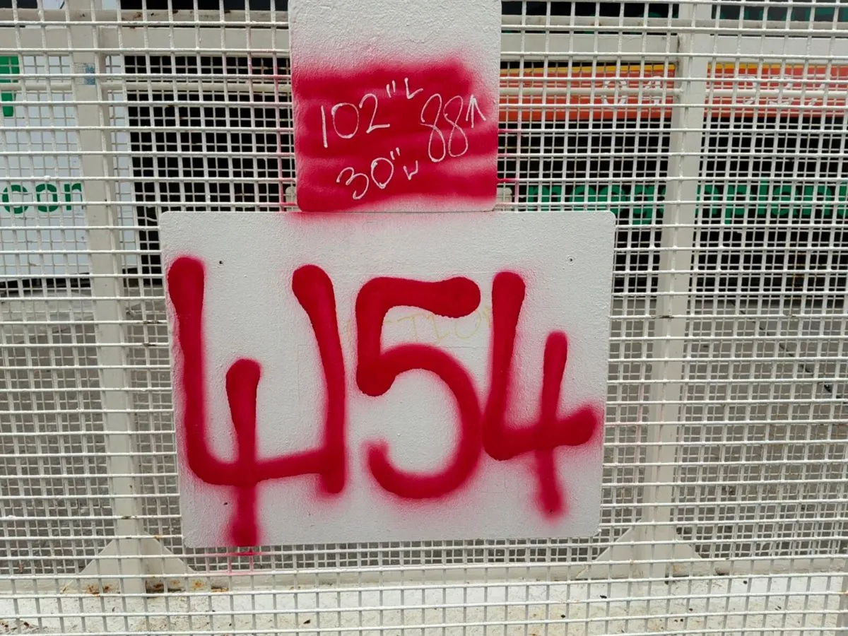 102" x 30" MAN BASKET / SAFETY CAGE.......4154-2 - Image 3