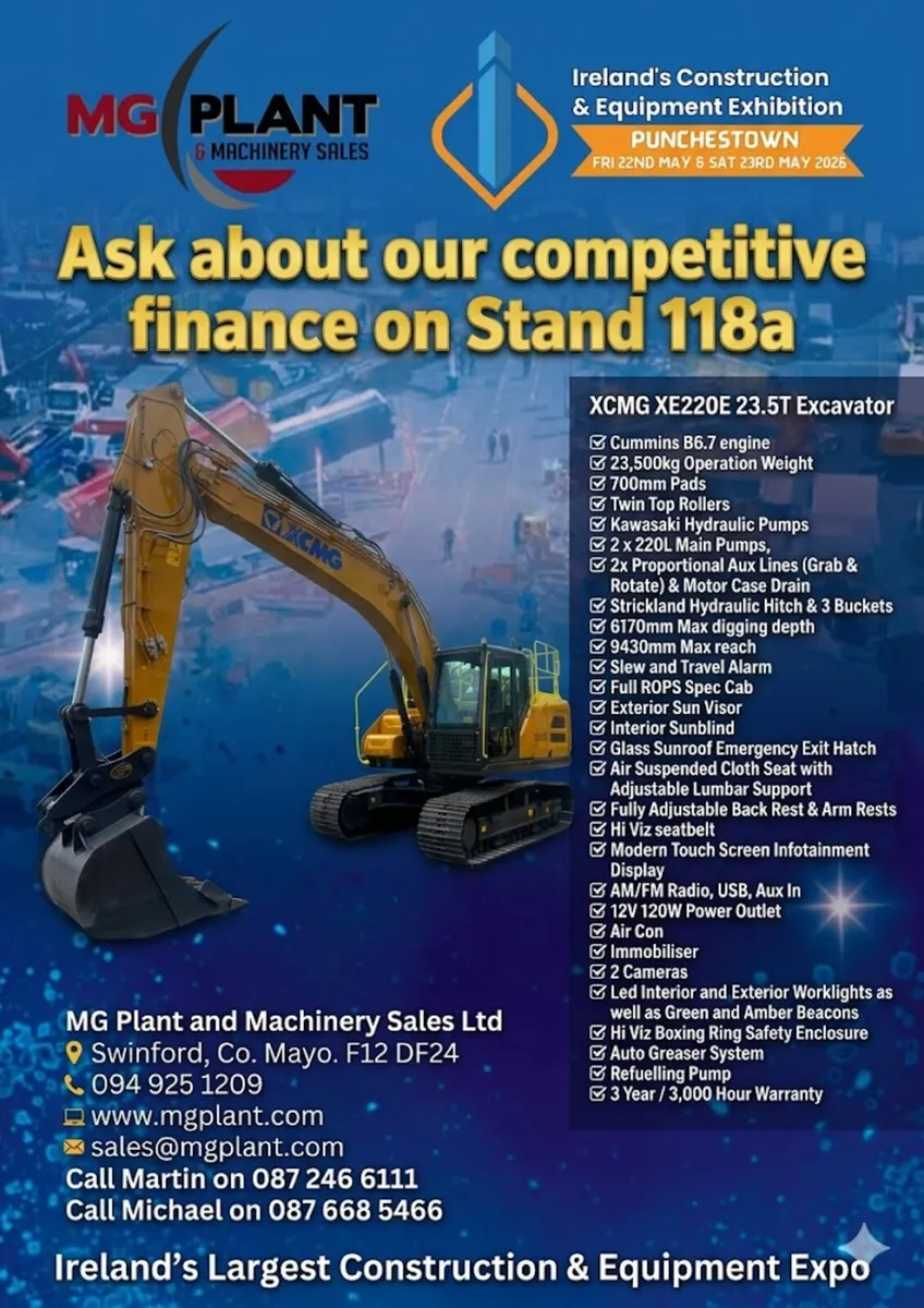 BRAND NEW XCMG XE220E @ICE EXPO 2026 - Image 1